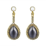 Fashion Zircon earrings love heart
