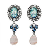 Fashion Zircon earrings love heart