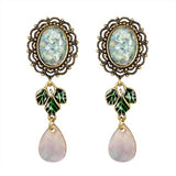 Fashion Zircon earrings love heart