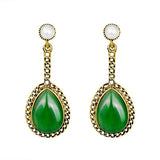 Fashion Zircon earrings love heart