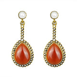 Fashion Zircon earrings love heart