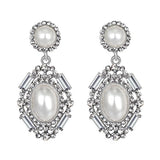Fashion Zircon earrings love heart
