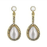 Fashion Zircon earrings love heart