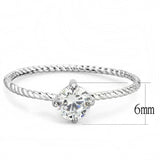 TK3604 No Plating Stainless Steel Ring with AAA