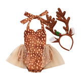 0-24 Months  Newborn Baby Girl Flower Clothes Long Sleeve Lace Romper Dress One-Pieces Outfit - shopwishi 