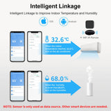 Tuya Smart Temperature And Humidity Sensor  WiFi APP Remote Monitor For Smart Home var SmartLife WorkWith Alexa Google Assistant
