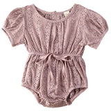 0-24 Months  Newborn Baby Girl Flower Clothes Long Sleeve Lace Romper Dress One-Pieces Outfit - shopwishi 