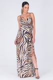 STRAPLESS LONG DRESS