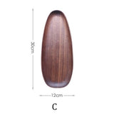 Wooden Oval Serving Dishes