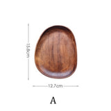 Wooden Oval Serving Dishes