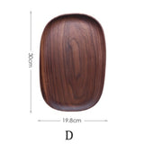 Wooden Oval Serving Dishes