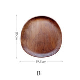 Wooden Oval Serving Dishes