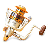 Yumoshi EF1000-7000 12BB 5.2:1 heavy metal
 rotatable Fishing Reels Fly Wheel For Fresh/ Salt Water