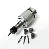 775 DC Motor With ER11 Extension Rod Carving Knife 12-36v 4000-12000 RPM Engraving Machine Ball Bearing Spindle Motor for CNC