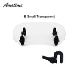 Motorcycle Risen Adjustable Wind Screen Windshield Spoiler Air Deflector for Honda BMW KAWASAKI YAMAHA HONDA SUZUKI DUCATI