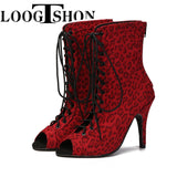 Latin Salsa Dance Shoes High Heel