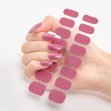 Nail-art Sticker Pure Solid Color Self Adhesive Nail Sticker Nail Sticker