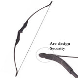 30-50Ibs Powerful Recurve Bow and Arrows Archery Bow With Double Arrow Rest for Left and Right Hands Outdoor Hunting Shooting - shopwishi 