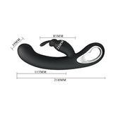 Usb 12 Speed G Spot Rabbit Vibrator Female Sex Toys for Women Double Vibrators Sexo Clitoris Sex Products Toy for Adult Erotics