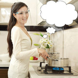 1PC Faceshield Anti-Oil Anti-Fog Transparent Full Face Cover