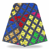 Nigeria Wax Fabric Ankara African Wax Prints Fabric Wax Real  Fabric Ankara 100% Cotton Wax Fabric