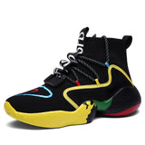 Custom Logo Big Size High Top Size14 Black Light Up Running Private Label Sports Sneakers Shoes