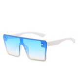 2021 Dropshipping Fashion Trendy High Quality Vendor Women Summer Oversize Large Big Frames Shades Sunglasses