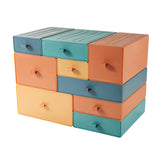 Plastic Desktop Organizer With Drawers Mini Desk Storage for Office Vanity Cosmetic Makeup Organizer With Storage Case