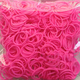 600 Elastic Different Colors Rubber Loom Bands Bracelet
