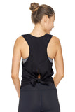 AE264 Women's Tie Back Muscle Tee