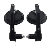 Round 7/8" Handlebar Aluminum Alloy Motocycle Rearview Mirrors Moto End Motor Side Mirrors Motorcycle Cafe Racer Accessories