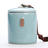 Household Tea Box Ceramic Pot Storage Sealed Pot Coffee Storage Pot