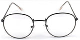 New Designer Woman Glasses Optical Frames Metal Round Glasses Frame