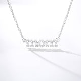 Simple Mom Letter Zircon Crystal Pendant for Mother's Day Gift