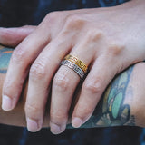 Mister Greek Cut Out Ring