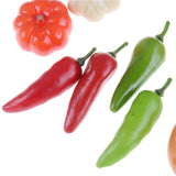 10pcs/Lot Kid's Miniature Pretend Vegetable Toys
