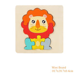 Montessori Materials Children Jigsaw Board Educational Wooden Toys