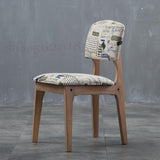 Special Offer Solid Wood Black Simple Backrest Hotel Dining Chair Home Furniture Restaurant Coffee Chair