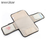 New Infant Portable Baby Nappy Changing Mat Waterproof Foldable Urine Mat Multi-Function Baby Diaper Changing Table Pads Covers