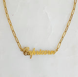 Annie Zodiac Chain Necklace