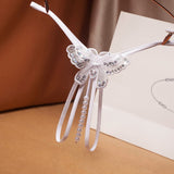 New Sequins Embroidery Butterfly Pearl Panties Sexy Lingerie Sex Thongs