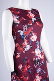 Adrianna Papell Sleeveless Floral Sheath Dress