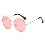 HERMISTON | S1067 - Women Metal Round Sunglasses