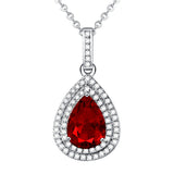 S925 Sterling Silver Natural Jade Necklace Pendant for Women Fine Naszyjnik Bizuteria Emerald  Pierscionki Silver 925 Jewelry