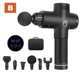 EMS Massage Gun 2021 Rechargeable Muscle Stimulator Deep Tissue Professional Massager Dropshipping