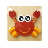 Montessori Materials Children Jigsaw Board Educational Wooden Toys