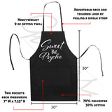 Sweet But Psycho Apron LB5502