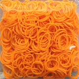 600 Elastic Different Colors Rubber Loom Bands Bracelet
