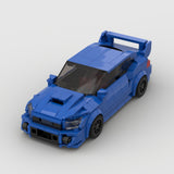 MOC Japan JDM STI Racing Sports Car Vehicle Speed Champion Racer