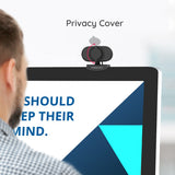 Webcam 2K Mini Streamcam Webcam for Smart TV With Cover and Stand